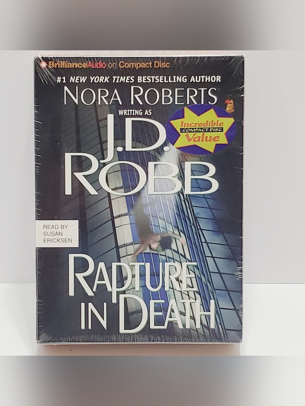 Rapture in Death CD Audio Book Nora Roberts as J.D. Robb NEW and Unopened